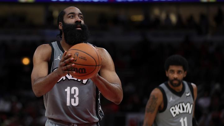 Harden excited to be teaming with Irving and Durant after Nets beat Bulls