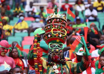 Vibrant fans light up the stands at AFCON in Cameroon