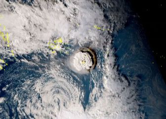 Tiny volcanic island in Tonga sparks tsunami warnings
