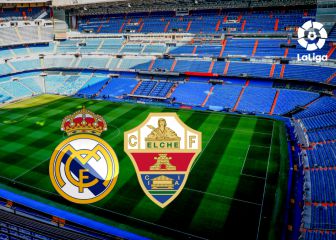 Real Madrid vs Elche: times, TV and how to watch online