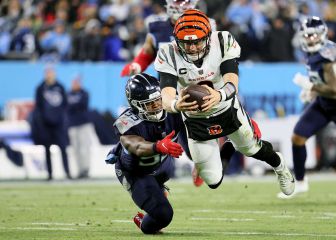 Burrow sacked nine times in Bengals win over Titans