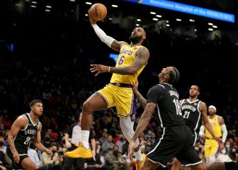 LeBron leads Lakers to win over Nets in Davis' return
