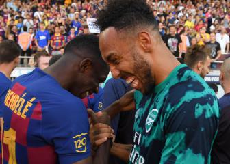 Aubameyang hopes to renew Dembélé connection