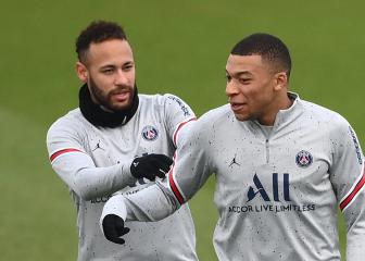 Neymar back in PSG training ahead of Real Madrid tie