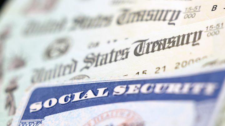 Does social security pay a month behind?