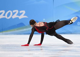 Valieva stumbles into fourth place in figure skating event