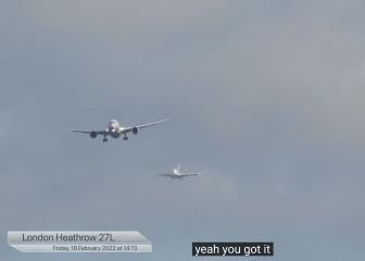 Planes battered by Storm Eunice as they land at Heathrow