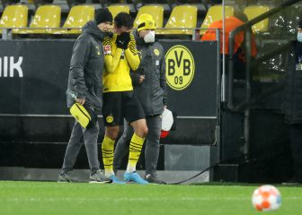 Gio Reyna in tears after suffering another injury with Dortmund