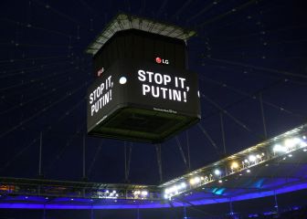 World of sport unites in condemning Russia's war on Ukraine