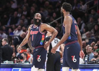 Harden leads Sixers to victory over Knicks