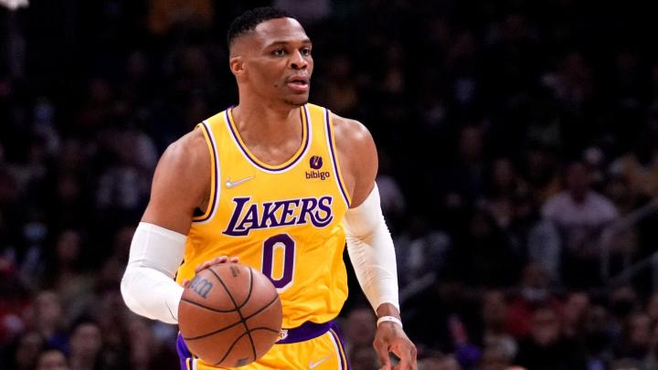 Los angeles lakers russell westbrook
