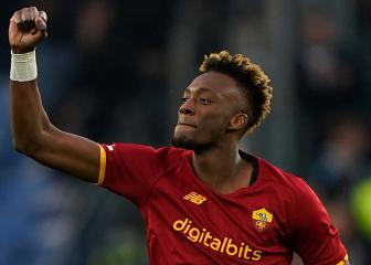 Tammy Abraham makes history in Rome derby