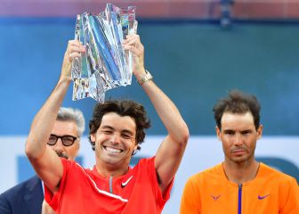 Nadal totally amicable after Fritz ends his perfect season