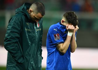 Italy spectacularly dumped out of World Cup by North Macedonia