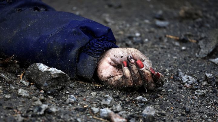 What is the evidence of Russian war crimes in Ukraine?