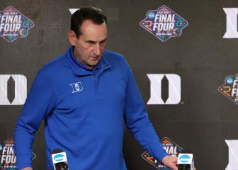 Coach K bows out