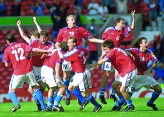 Los finalistas se decidieron desde los once metros