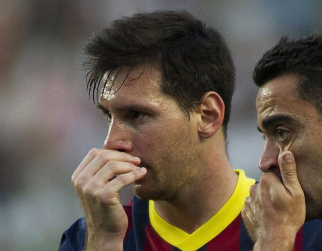 ¿Está Messi anunciando su marcha del Barcelona?