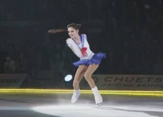 La campeona mundial de patinaje artístico triunfa con su coreografía de Sailor Moon