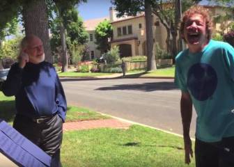 "Es fantástico": la reacción de John Williams ante dos chicos tocando Star Wars frente a su casa