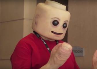 Así sería una figura de Lego de carne y hueso
