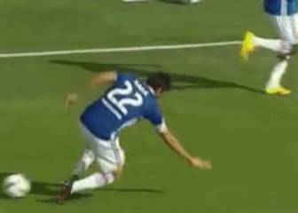 El Gif malvado del tropezón de Kaká: la red se mofa sin piedad