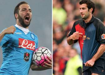 De Figo a Higuaín: un bestiario de despedidas 'hardcore'