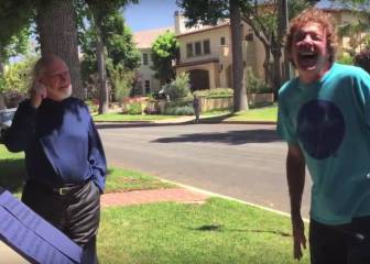 "Es fantástico": la reacción de John Williams ante dos chicos tocando Star Wars frente a su casa