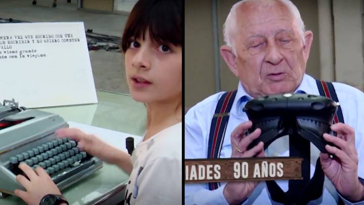 Experimento: ¿Se apañan más los abuelos con la tecnología o los niños con aparatos antiguos?