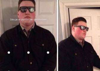 Si el patrón de desbloqueo del móvil existiera en la vida real