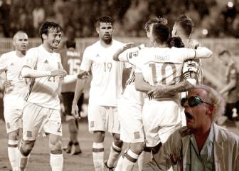 El 'viaje al pasado' de Twitter por el sonido del Albania-España