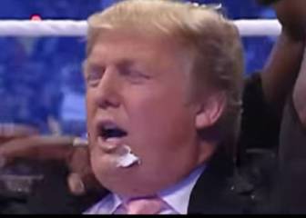 Su tortazo en la WWE y otras 4 veces en las que Trump sí perdió