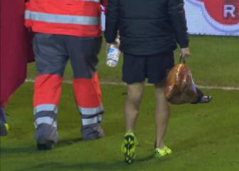 En el CD Guijuelo tienen pinta de jamón hasta los botiquines