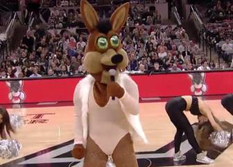 La mascota de los Spurs también trolea a Mariah Carey