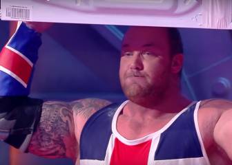 'La Montaña' sale duramente derrotado... en un concurso de lanzar lavadoras