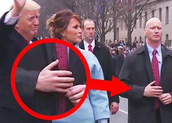 La loca teoría de que el guardaespaldas de Trump tiene brazos falsos