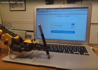 Este robot rompe el re-captcha 