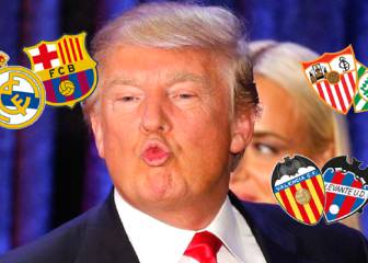 El muro de Trump se cuela en el Madrid-Barça y otros piques entre equipos