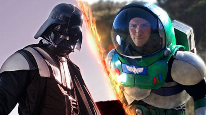 La batalla galáctica definitiva: Darth Vader vs. Buzz Lightyear