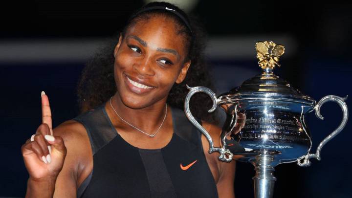 Imagina que estás jugando al tenis... ¡y aparece Serena Williams!