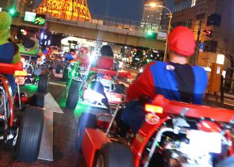 Conducir a lo Mario Kart por Tokio es posible y deja vídeos como estos