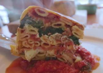 Esta tarta de pasta corona todo el extremismo de la cocina italiana