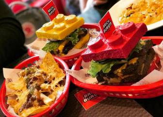 Con la comida SÍ se juega: hamburgesas y patatas fritas con forma de Lego