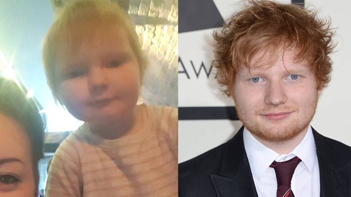 La niña que se parece a Ed Sheeran más que él mismo