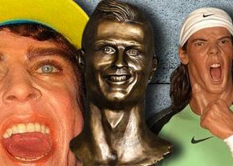 ¿Peor que el busto de Cristiano? Las 13 peores estatuas de deportistas
