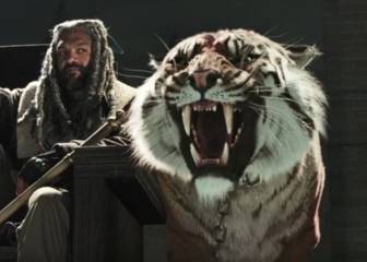 El secreto detrás del tigre de 'The Walking Dead' que parece de broma
