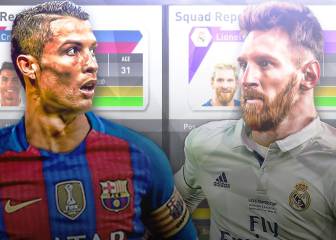 ¿Y si Cristiano jugara en el Barça y Messi en el Madrid? Esto es lo que simula el FIFA