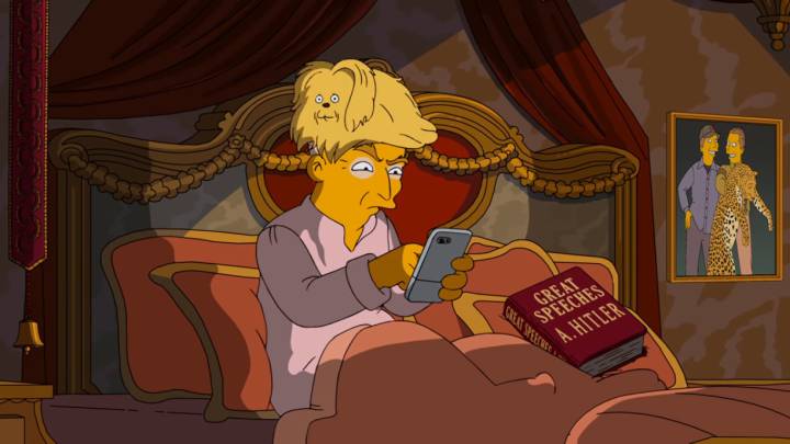 Los Simpson se mofan de Trump y critican sus 100 días como presidente
