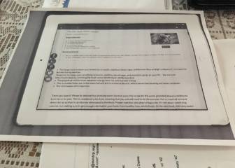 ¿Tu madre hace fotocopias de la pantalla del iPad en lugar de capturas? Ella sí