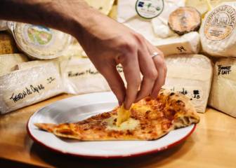 Crean una pizza con 101 quesos en honor a las Tortujas Ninja
